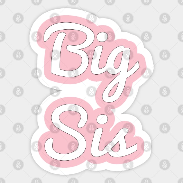 Big sis Sticker by Coolthings